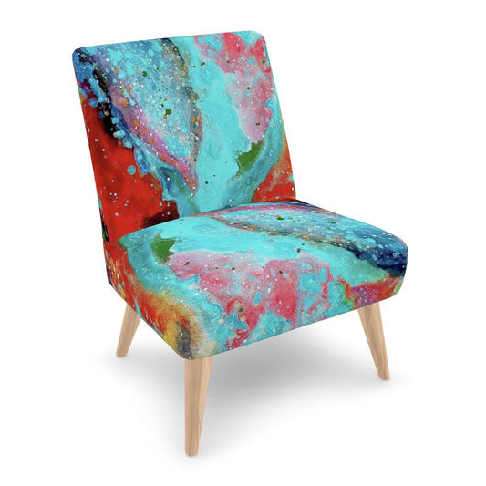 Rouge & Verte Abstraction Chair