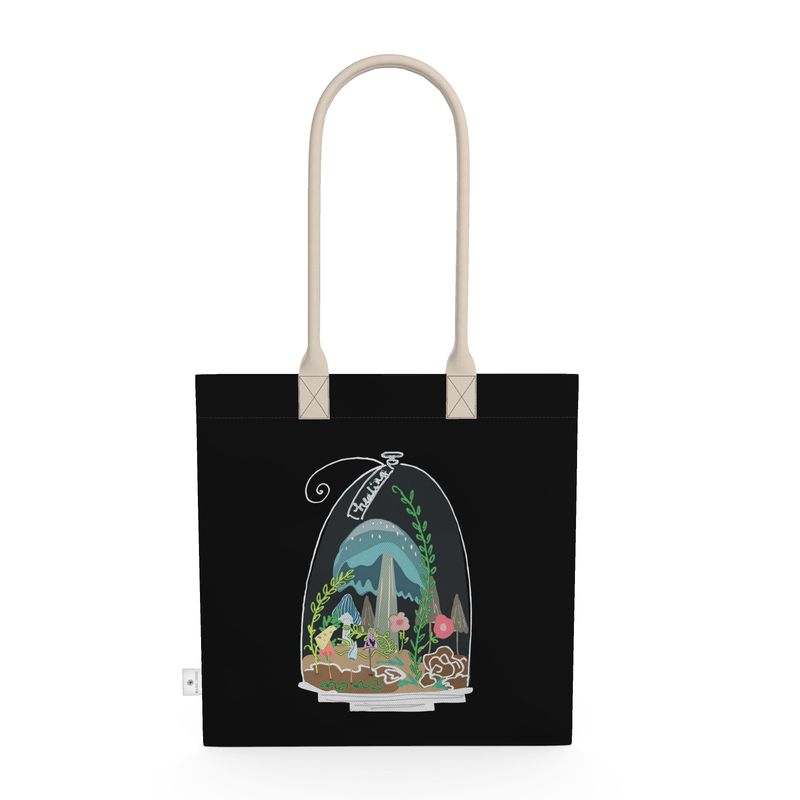 Mushroom Tote in Coal