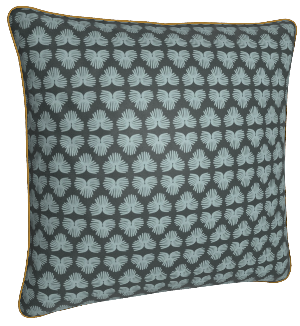 Saunter: Fauna in Blueberry Repeat Pattern