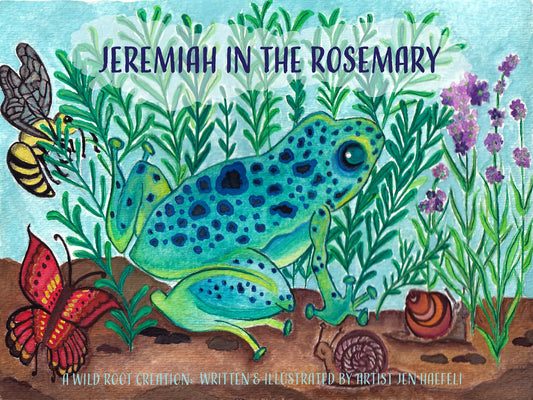 An endearing early reader about a garden helper, Jeremiah In The Rosemary is written & illustrated by InterArtist Jen Haefeli , 2022 and offers 30 pages of watercolor gauche imagery that your child will enjoy for years to come.